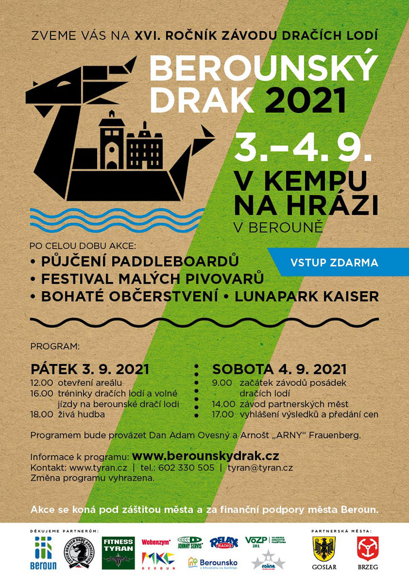 Berounský drak 202+ - plakát