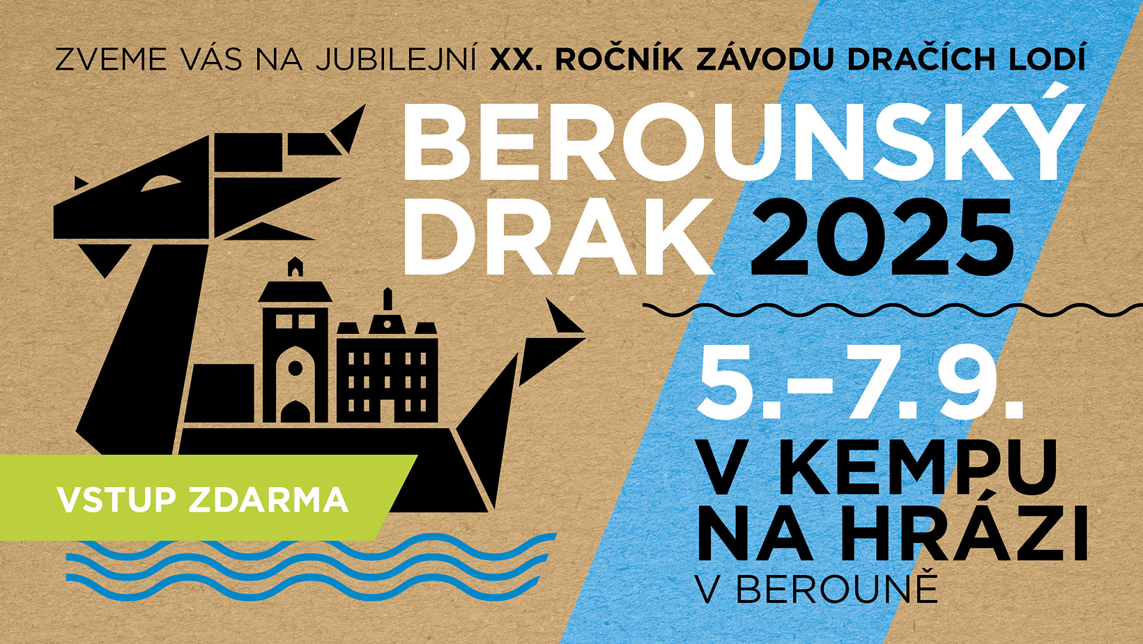 Berounský drak 2025 - plakát